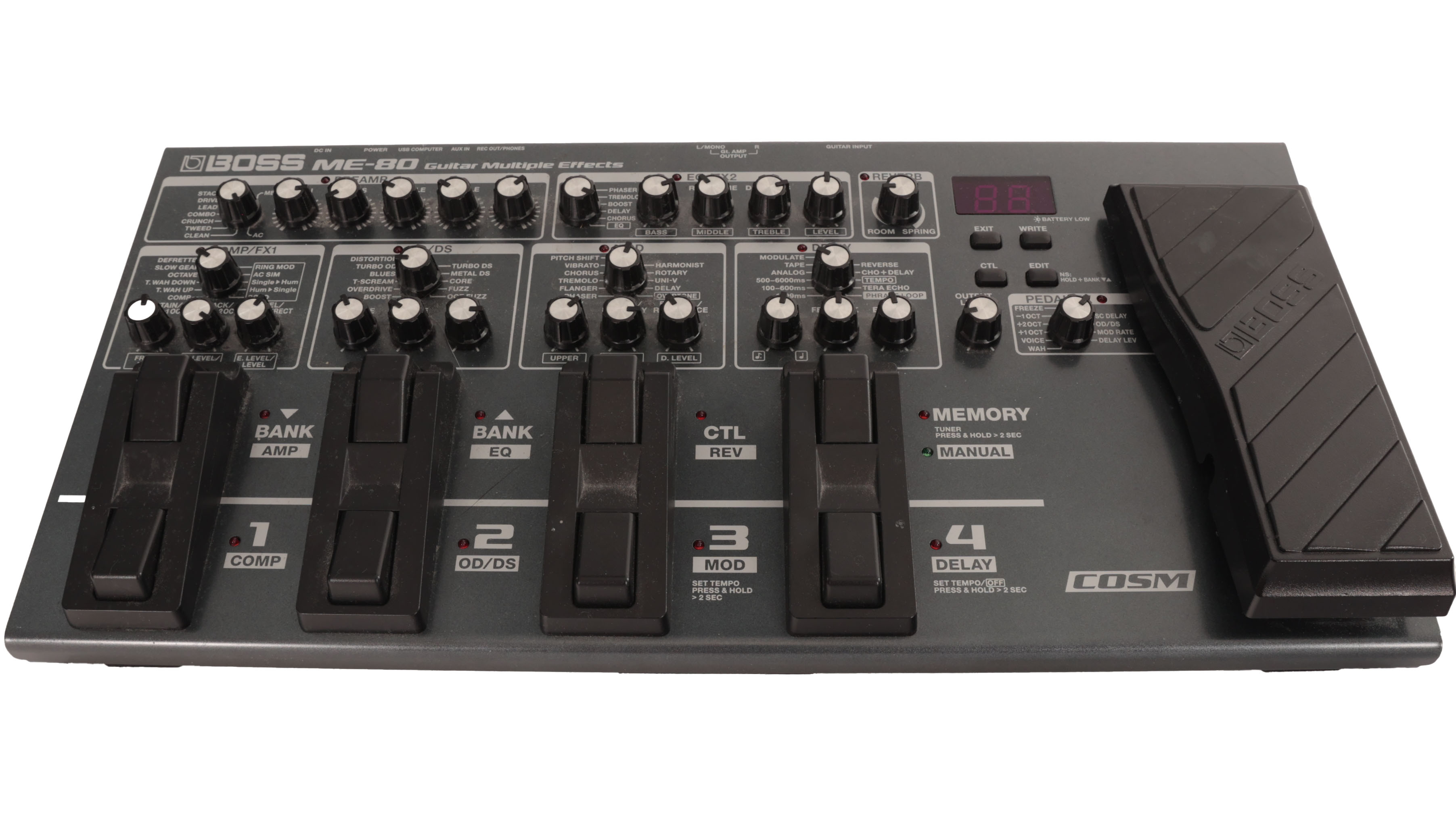 Second Hand Boss ME-80 Multi-Effects Pedal 173